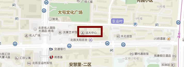 远大中心地图